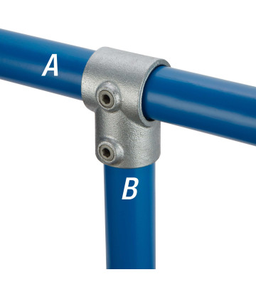 Short tee 10-87 - 48.3 / 42.4 mm 10-87 Kee Klamp® - Kee Safety