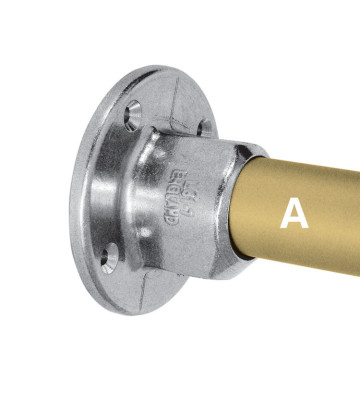 Łącznik ścienny L61-8 48.3 mm L61-8 Kee Klamp® - Kee Safety