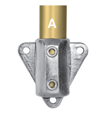 Podstawa ścienna L68-6 33.7 mm L68-6 Kee Klamp® - Kee Safety
